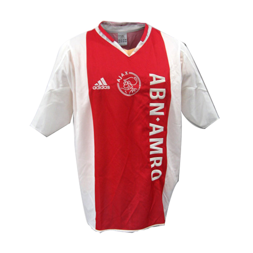 04-05 Ajax Retro Home Kit Soccer Jersey